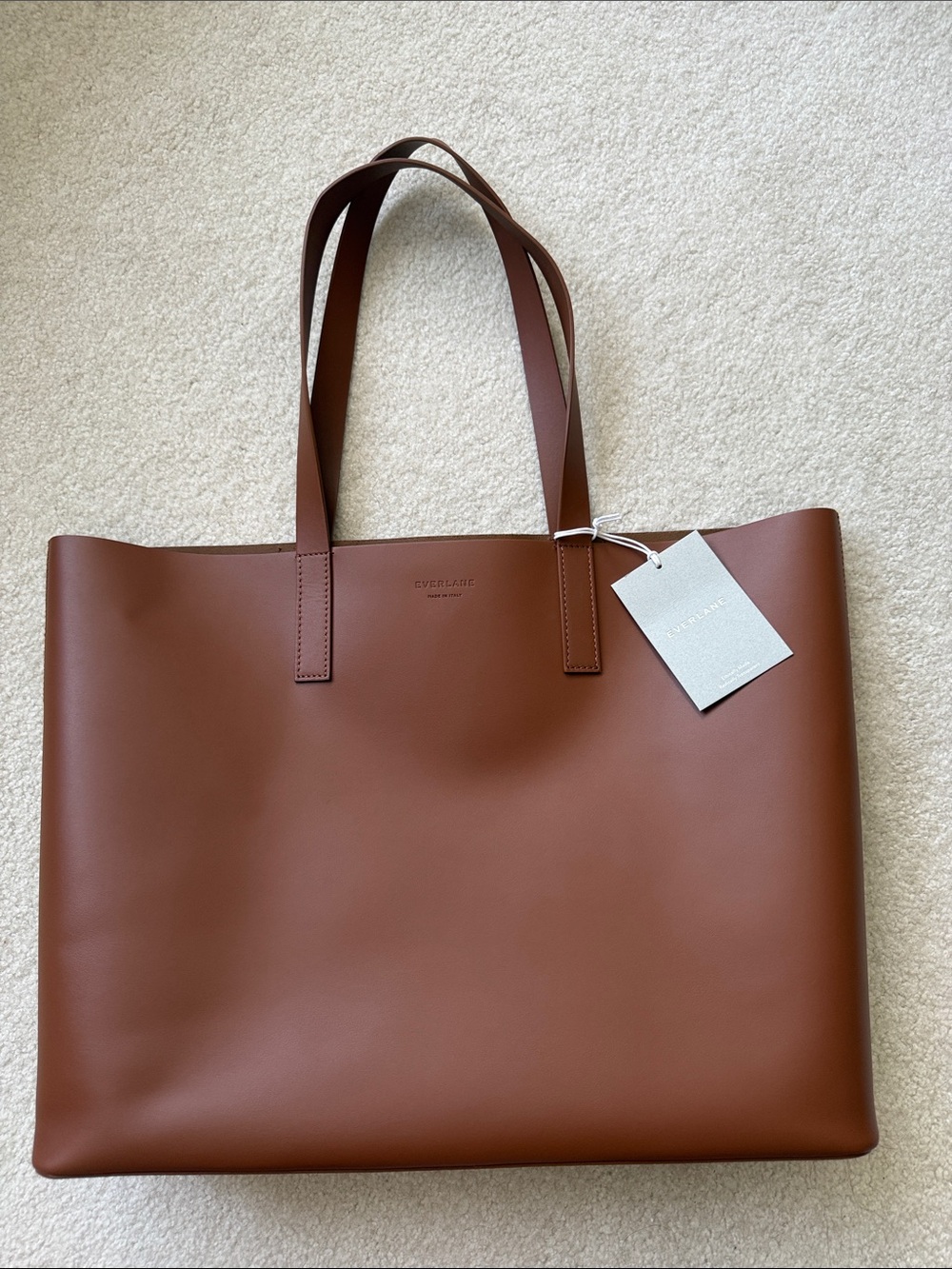 Everlane The Day Market Tote, Cognac